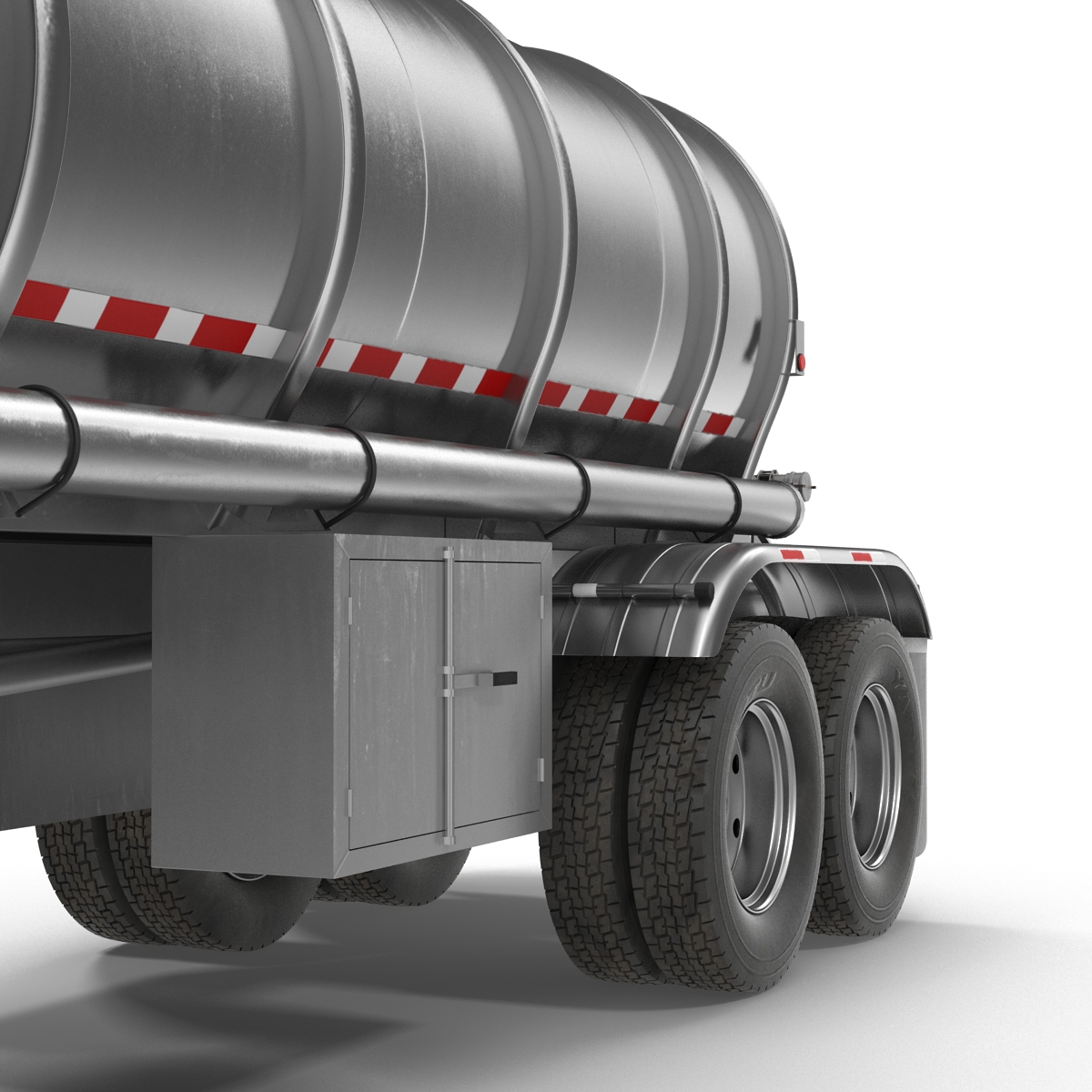 Tanker Trailer 3D model