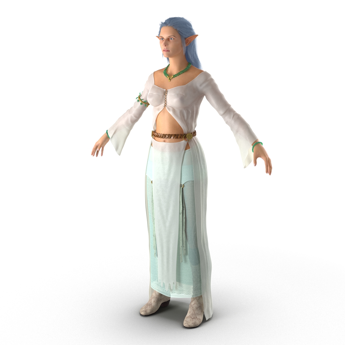 3D model Female Elf