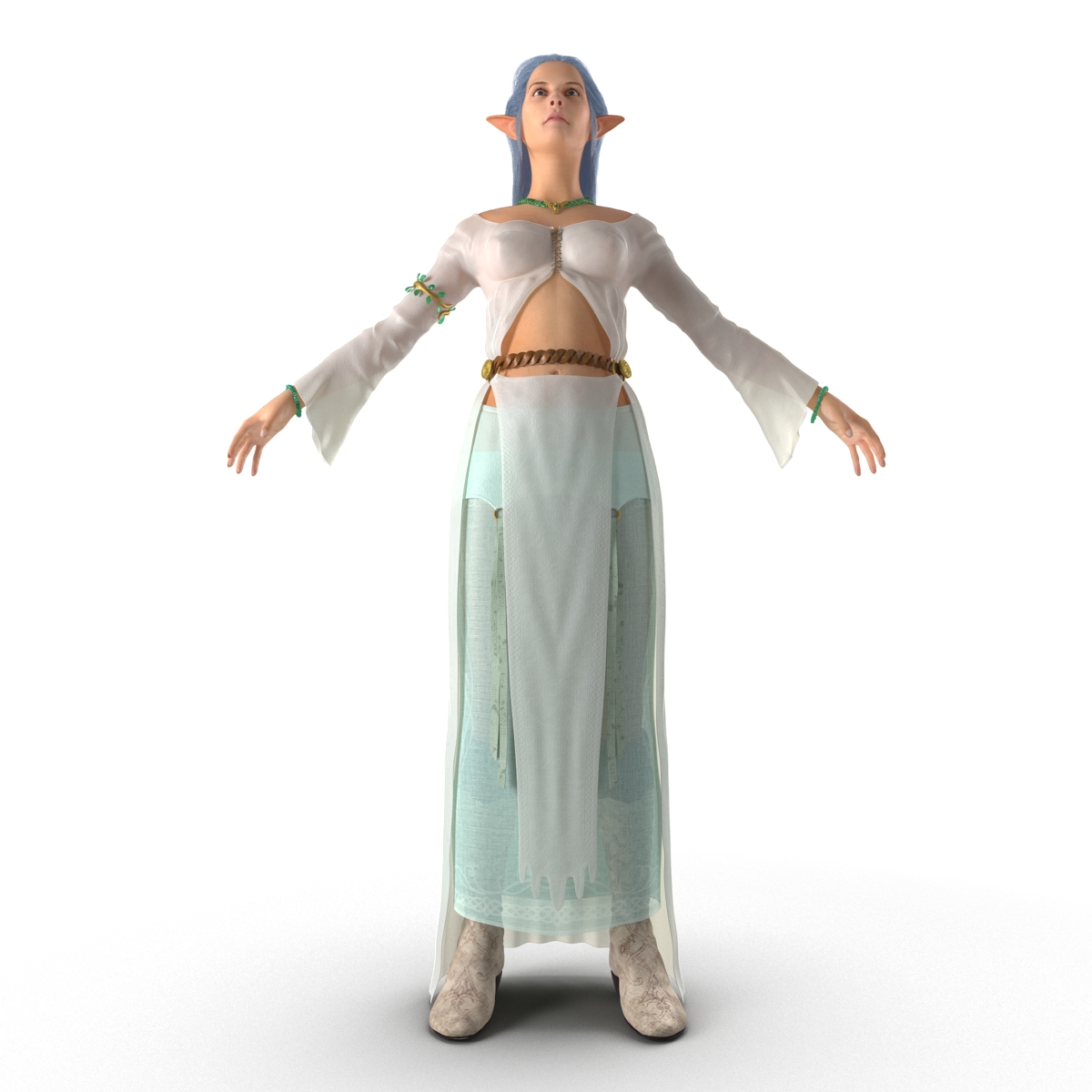 3D model Female Elf