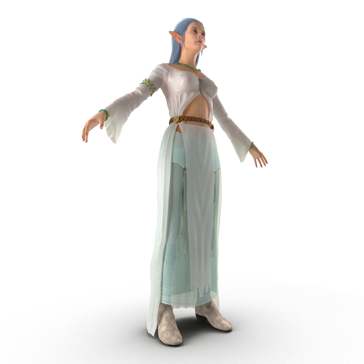 3D model Female Elf