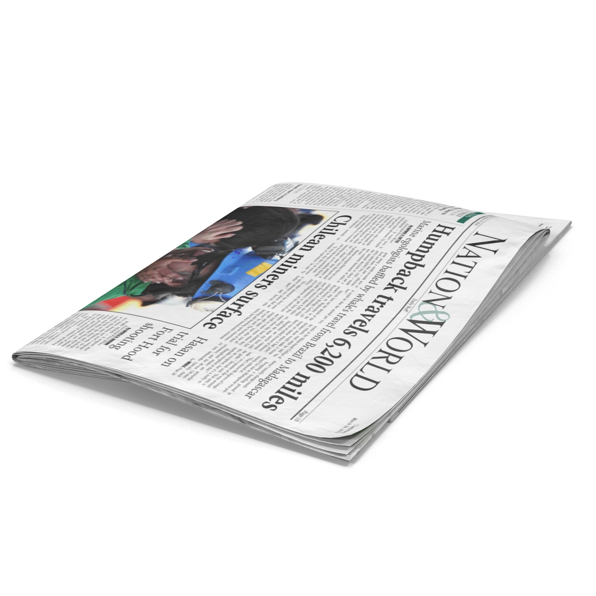 3D Newspaper 2