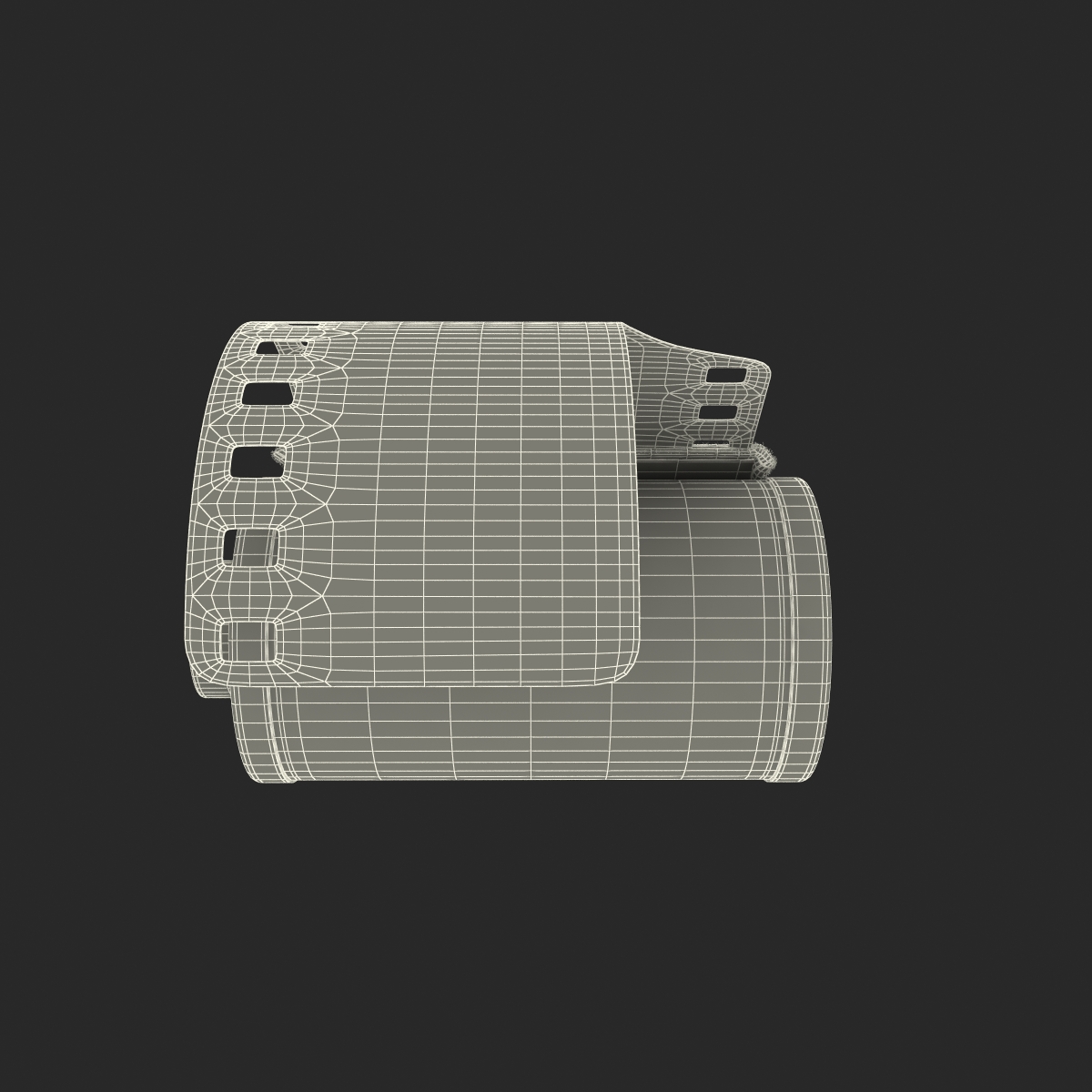 3D model 35mm Film Roll Green