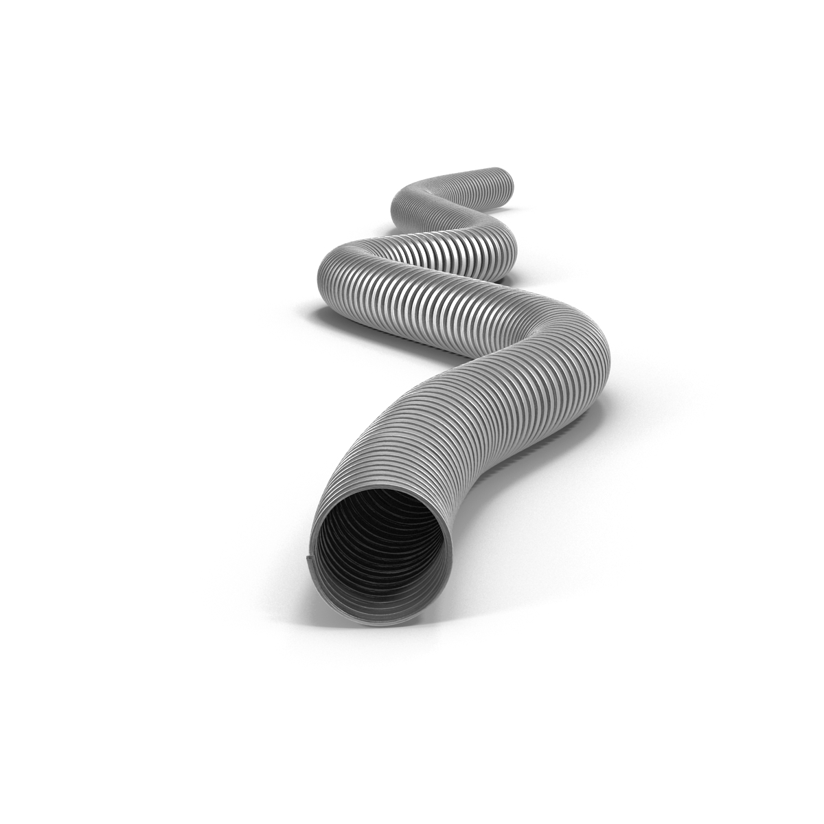 3D Steel Electrical Conduit 7.8 model