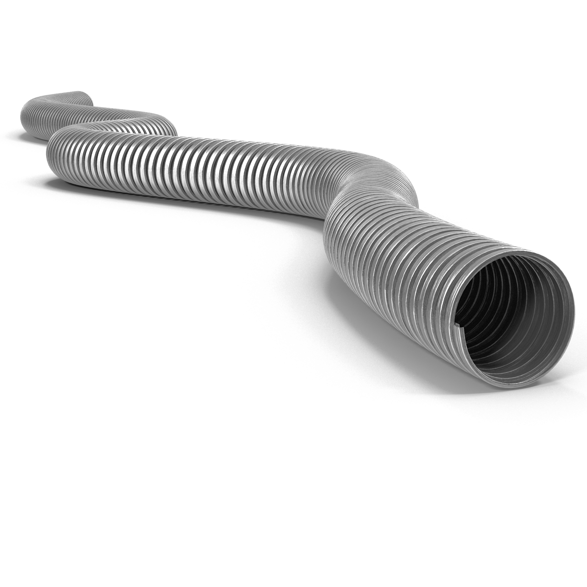 3D Steel Electrical Conduit 7.8 model