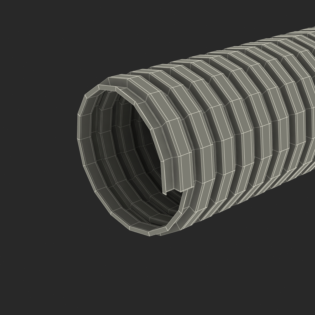 3D Steel Electrical Conduit 7.8 model