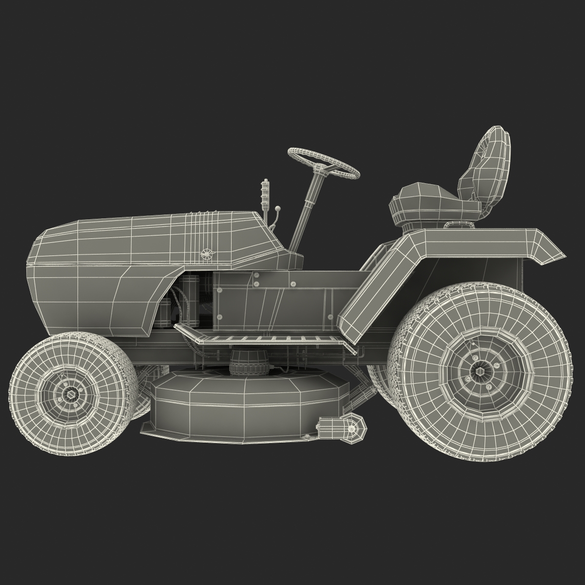 Lawn Tractor 3D