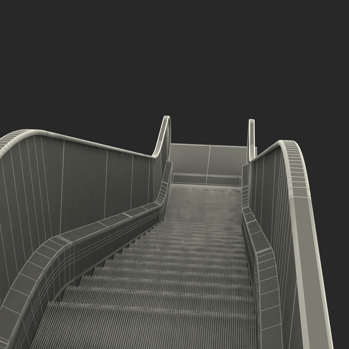 Escalator 3D model