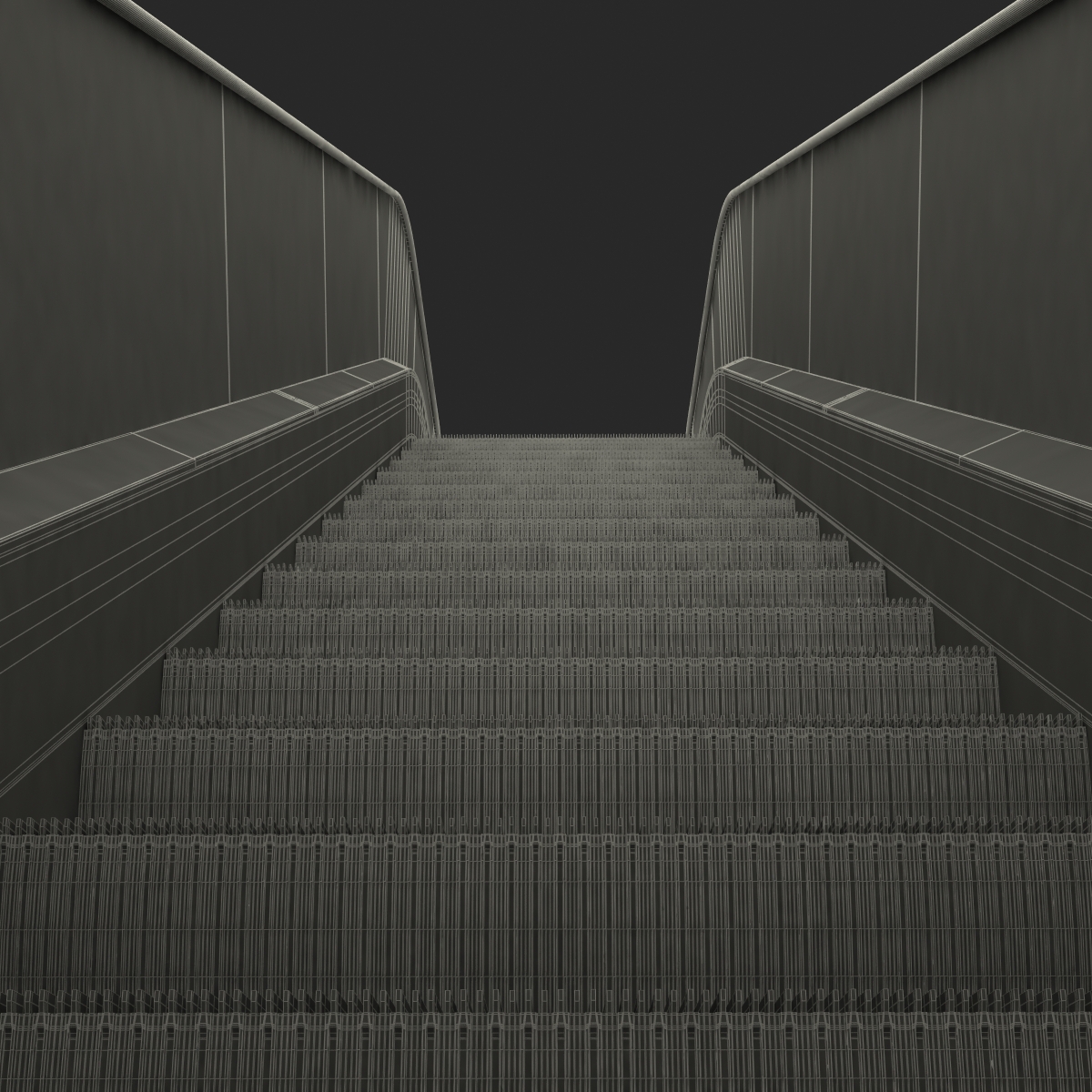 Escalator 3D model