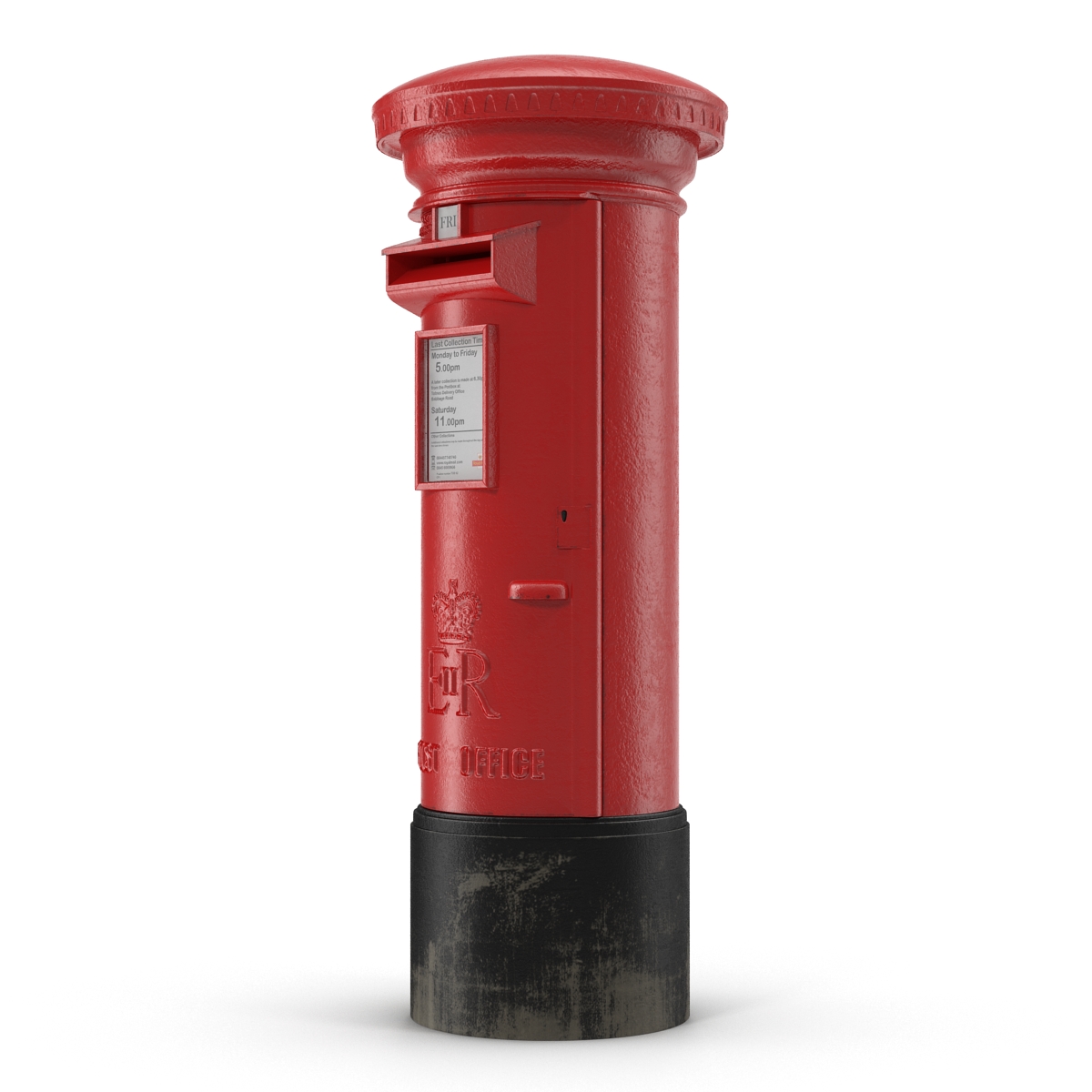 3D British Post Box