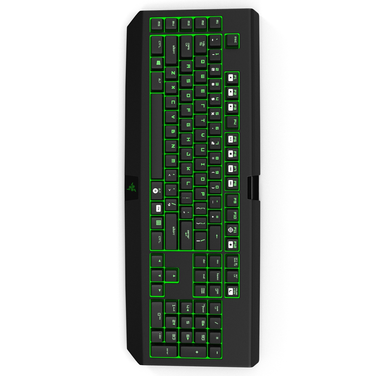 Razer Black Widow Mechanical Keyboard 3D