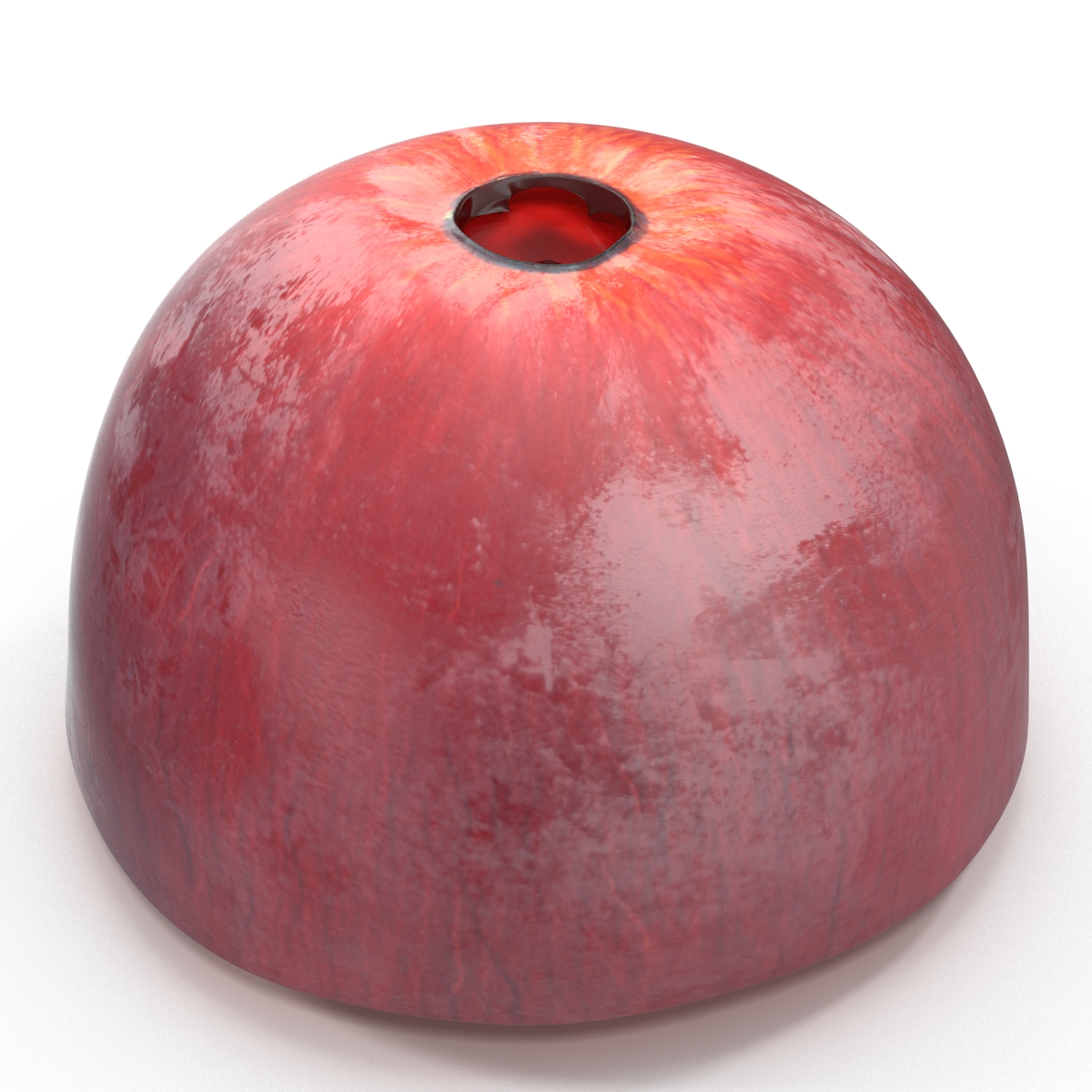 3D model Red Grape Cross Section 3