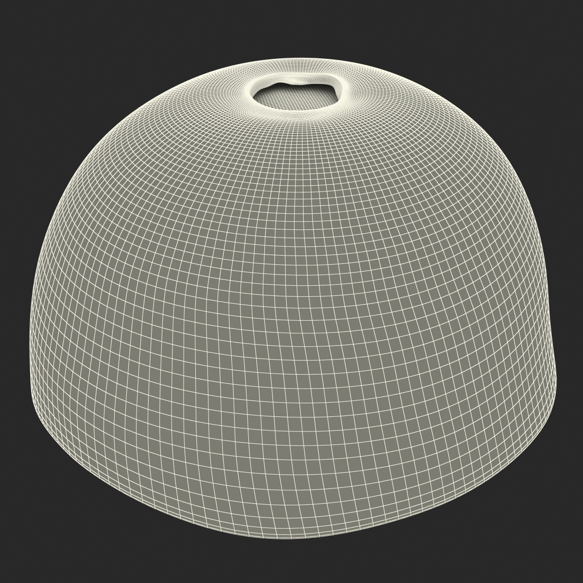 3D model Red Grape Cross Section 3