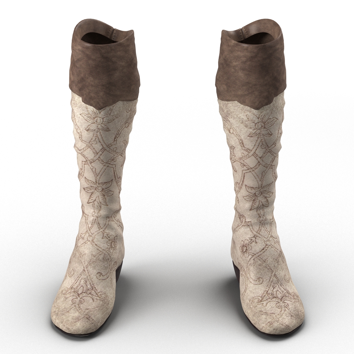 3D model Knee High Boots