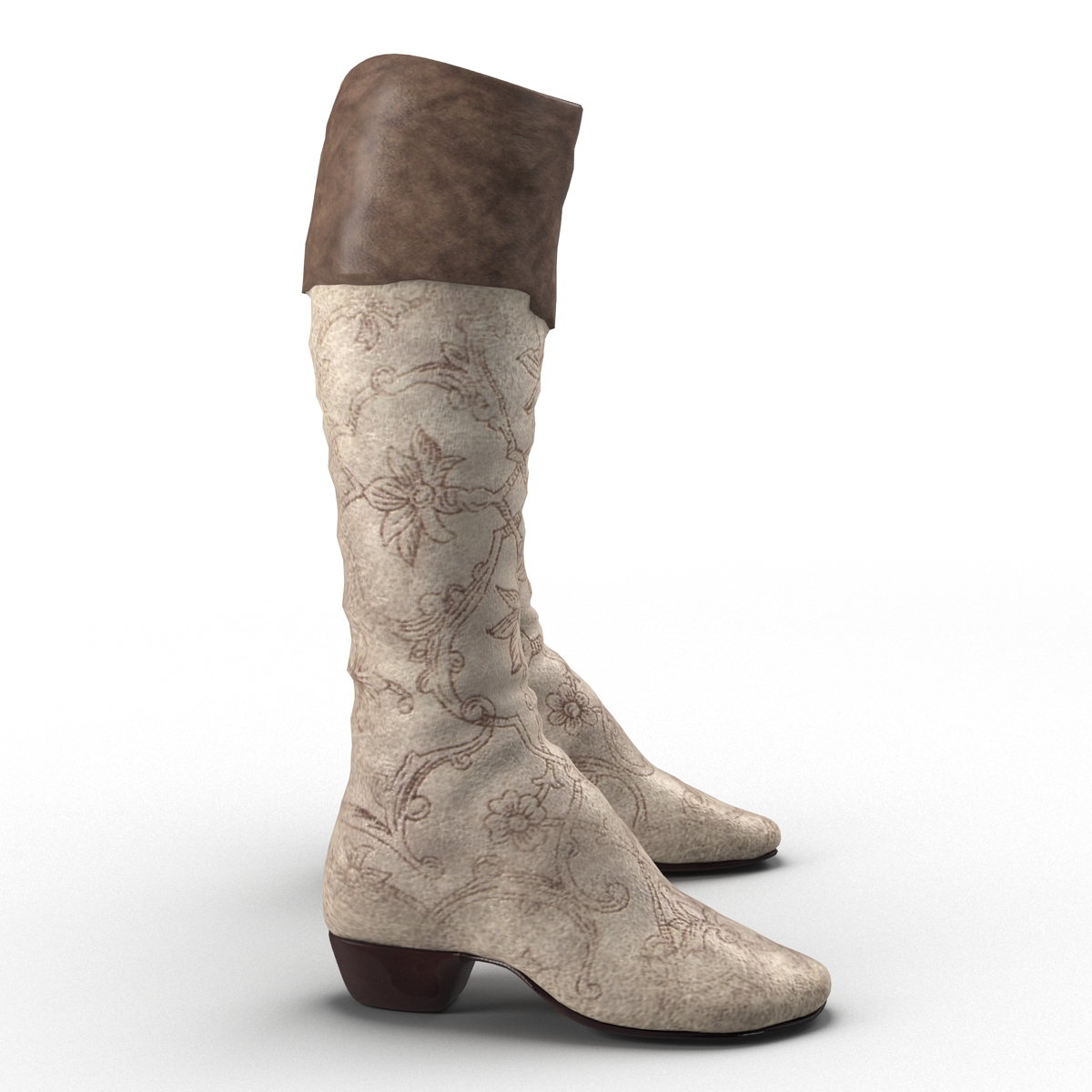 3D model Knee High Boots