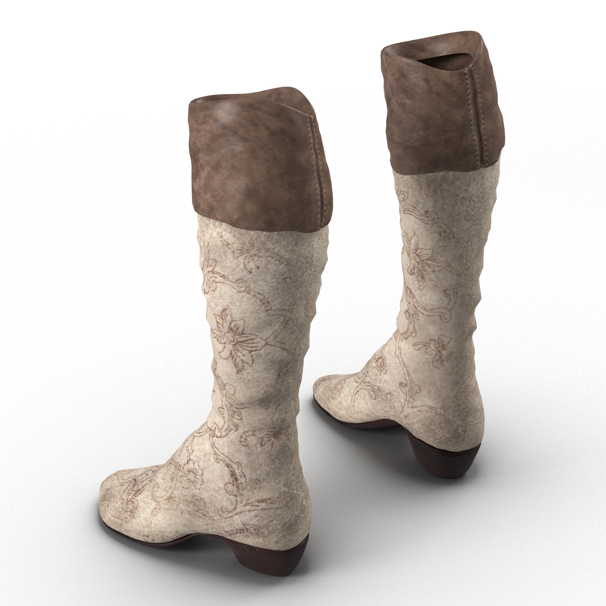 3D model Knee High Boots