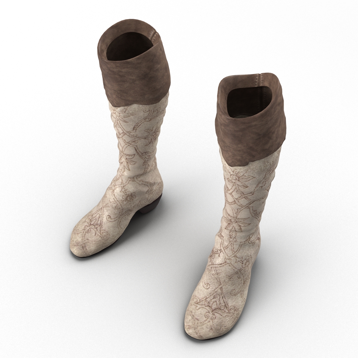 3D model Knee High Boots