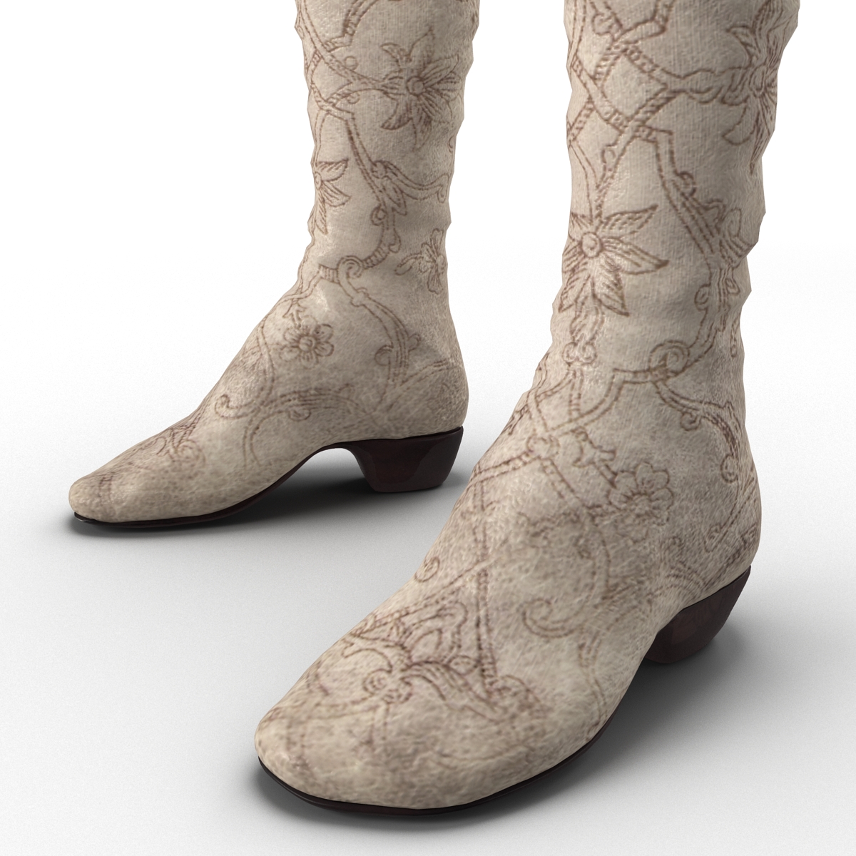 3D model Knee High Boots