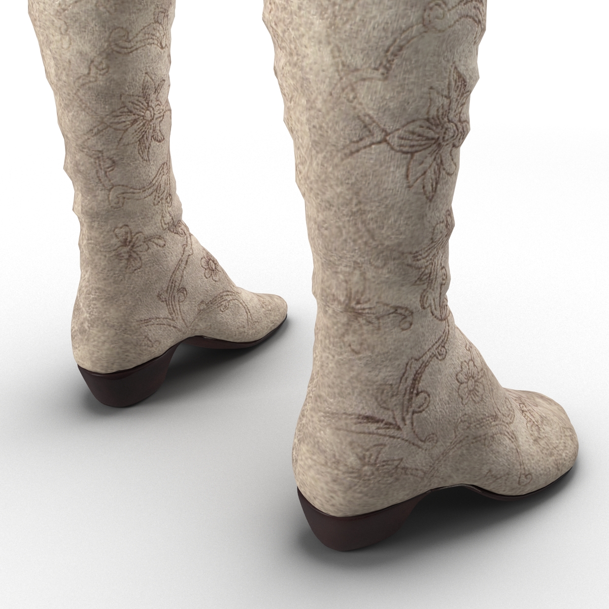 3D model Knee High Boots