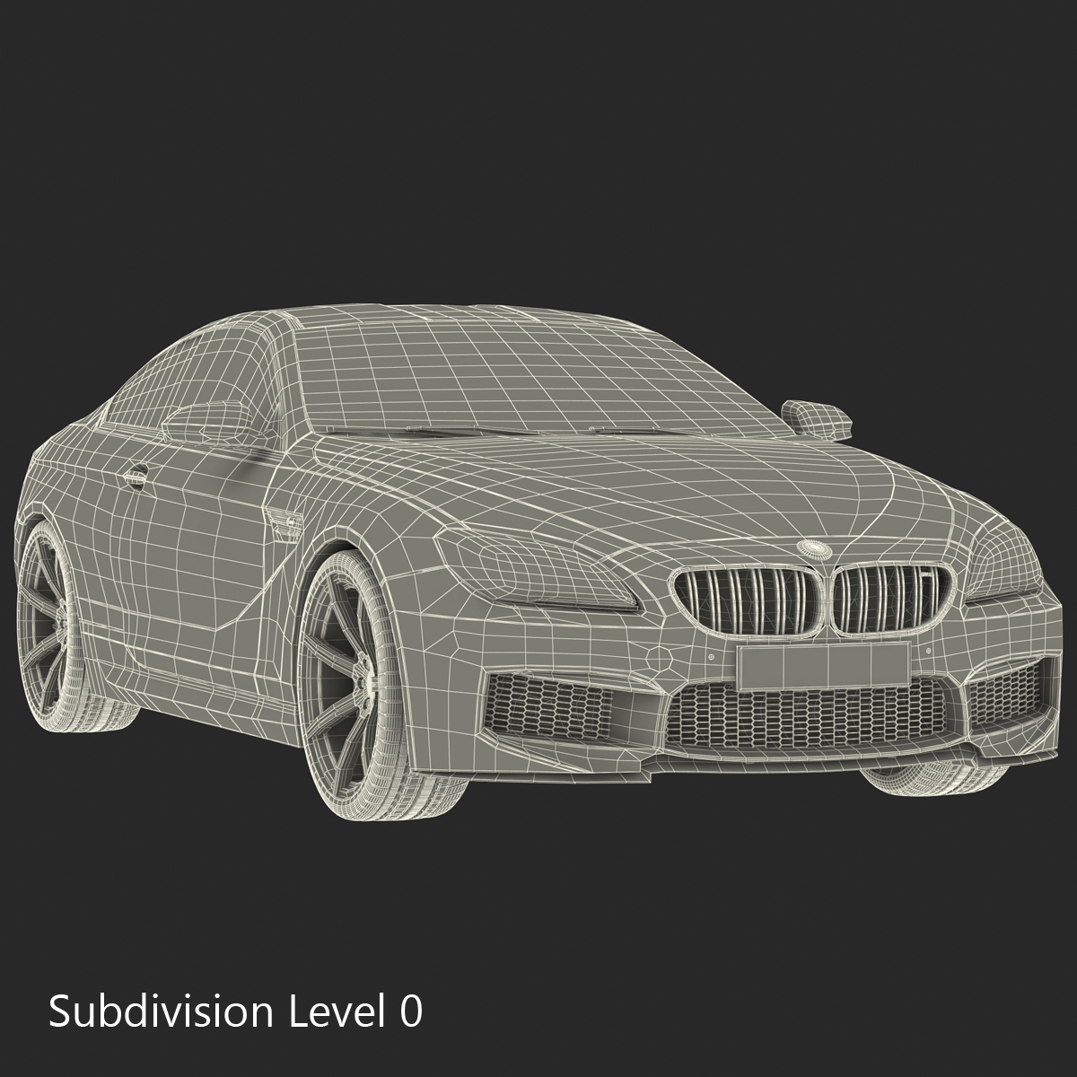 BMW 6 series 2016 3D