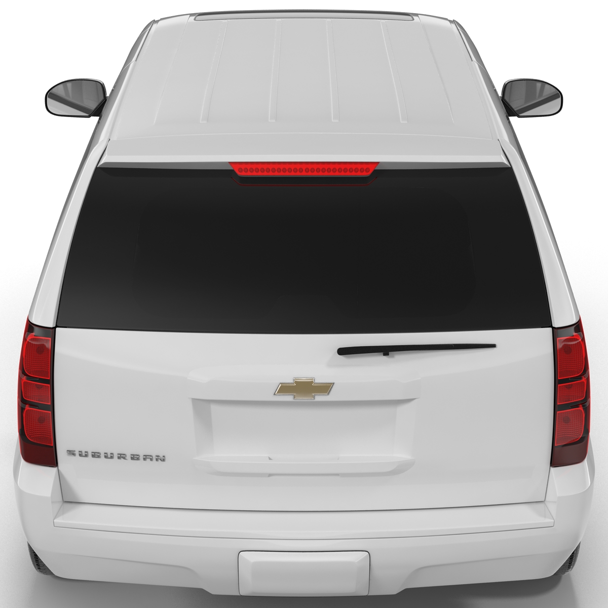 3D Chevrolet Suburban 2014 model