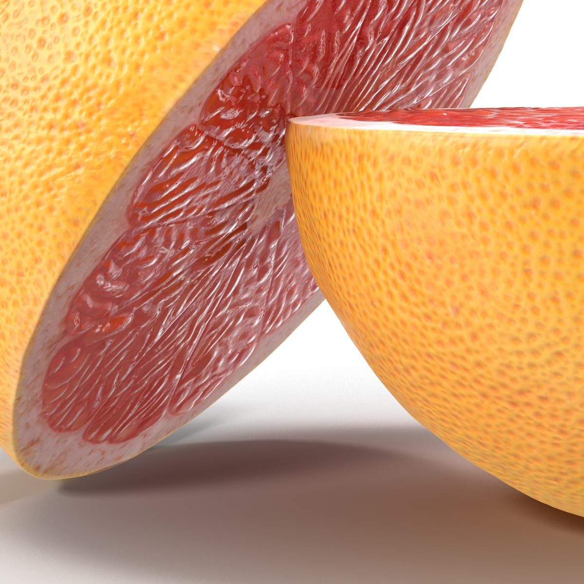 Grapefruit Cross Section 3D model