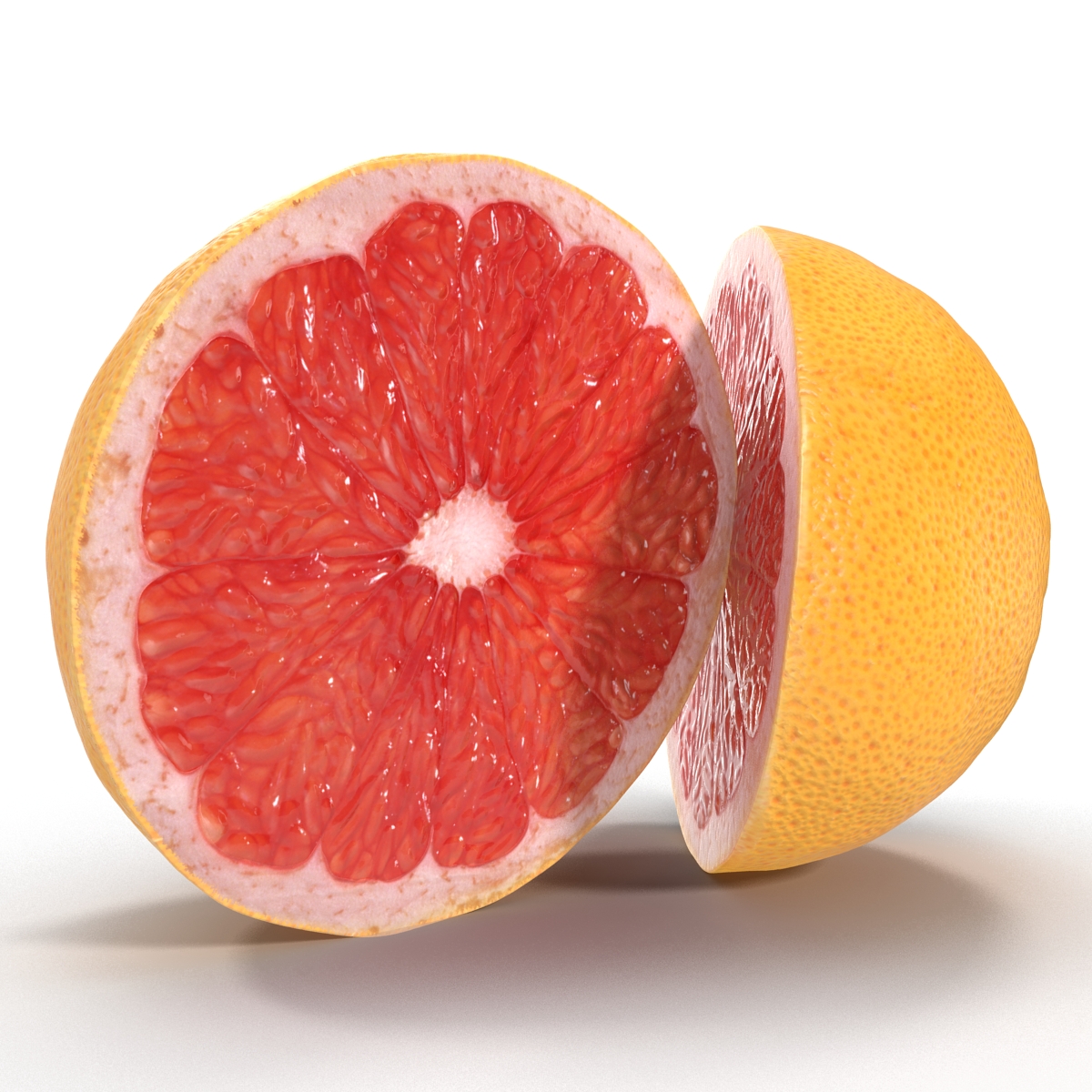 Grapefruit Cross Section 3D model