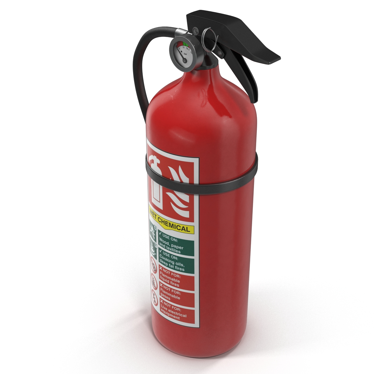 Fire Extinguisher 2 3D model