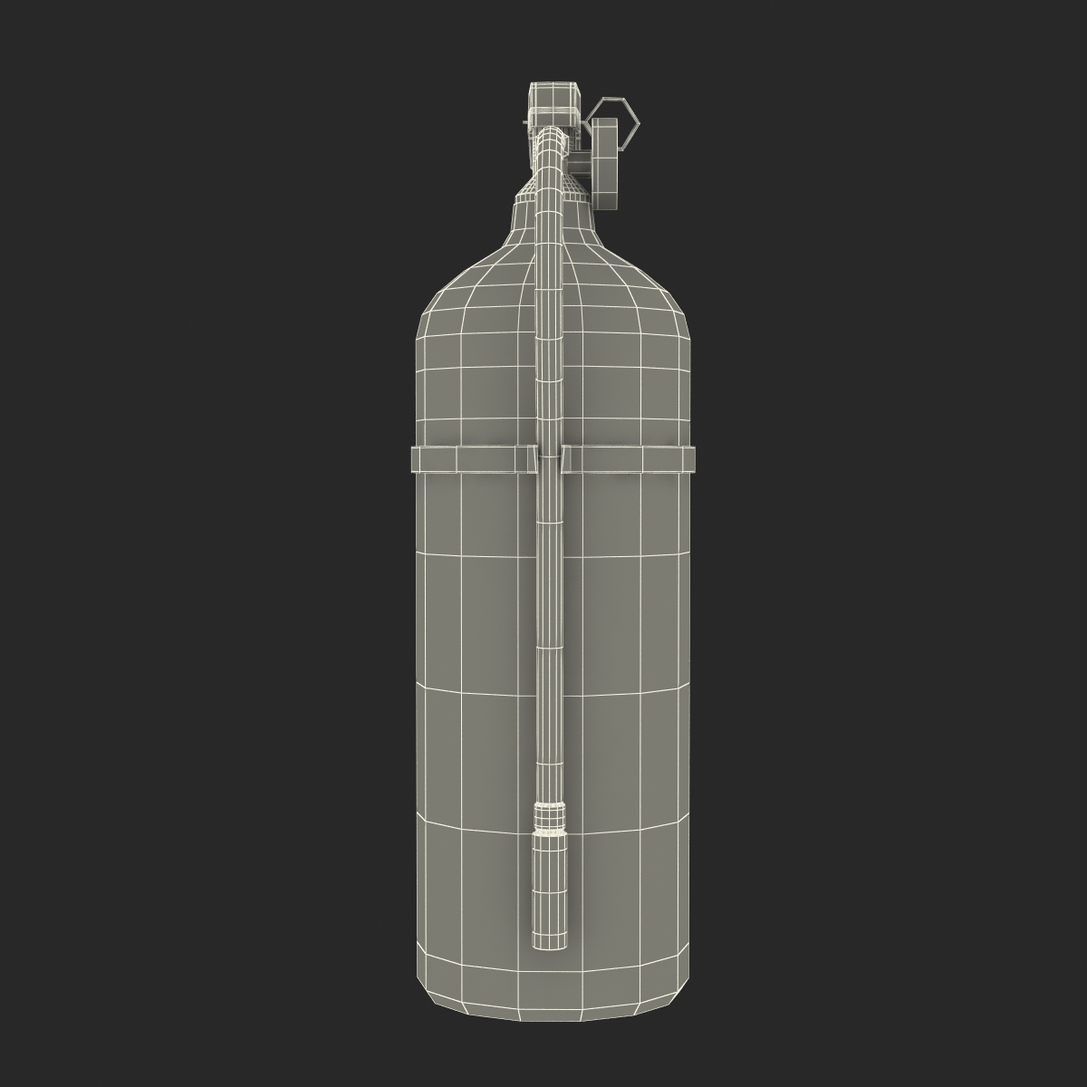 Fire Extinguisher 2 3D model