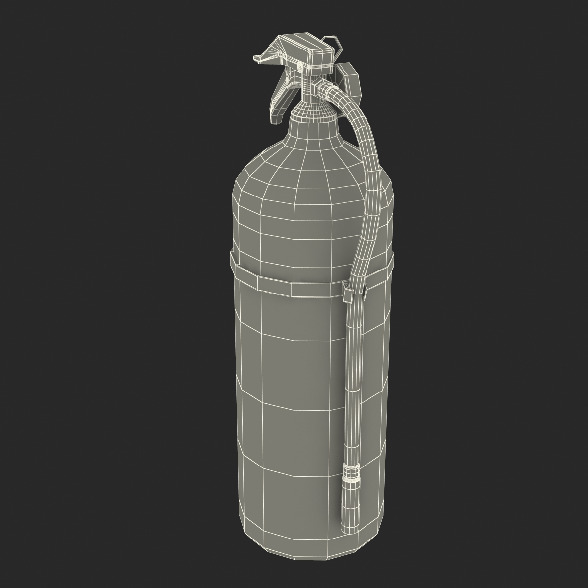 Fire Extinguisher 2 3D model