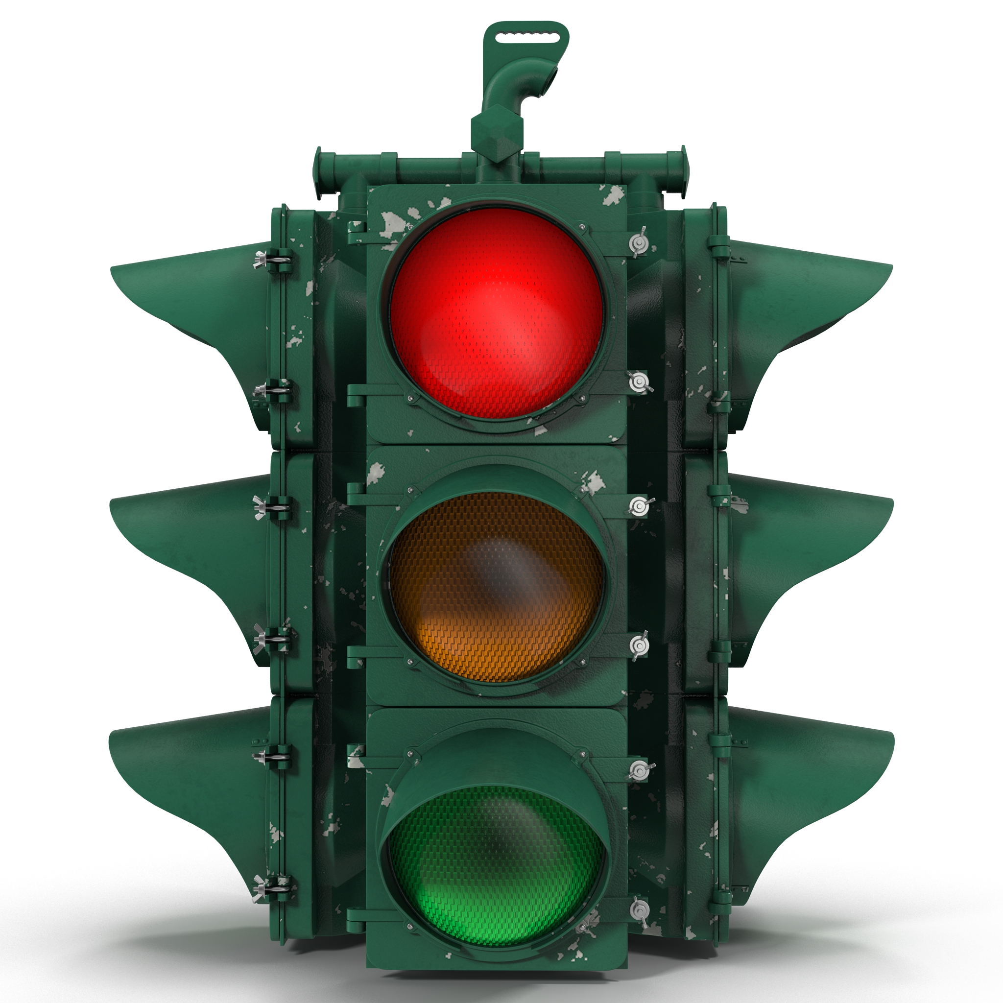 3D model Stop Light