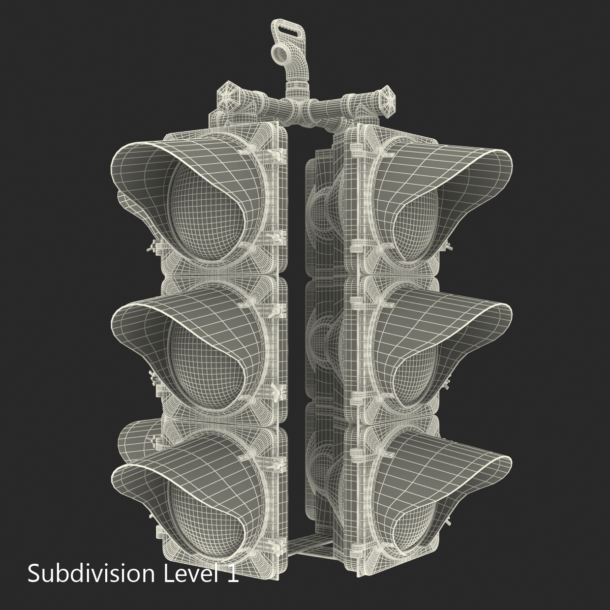 3D model Stop Light