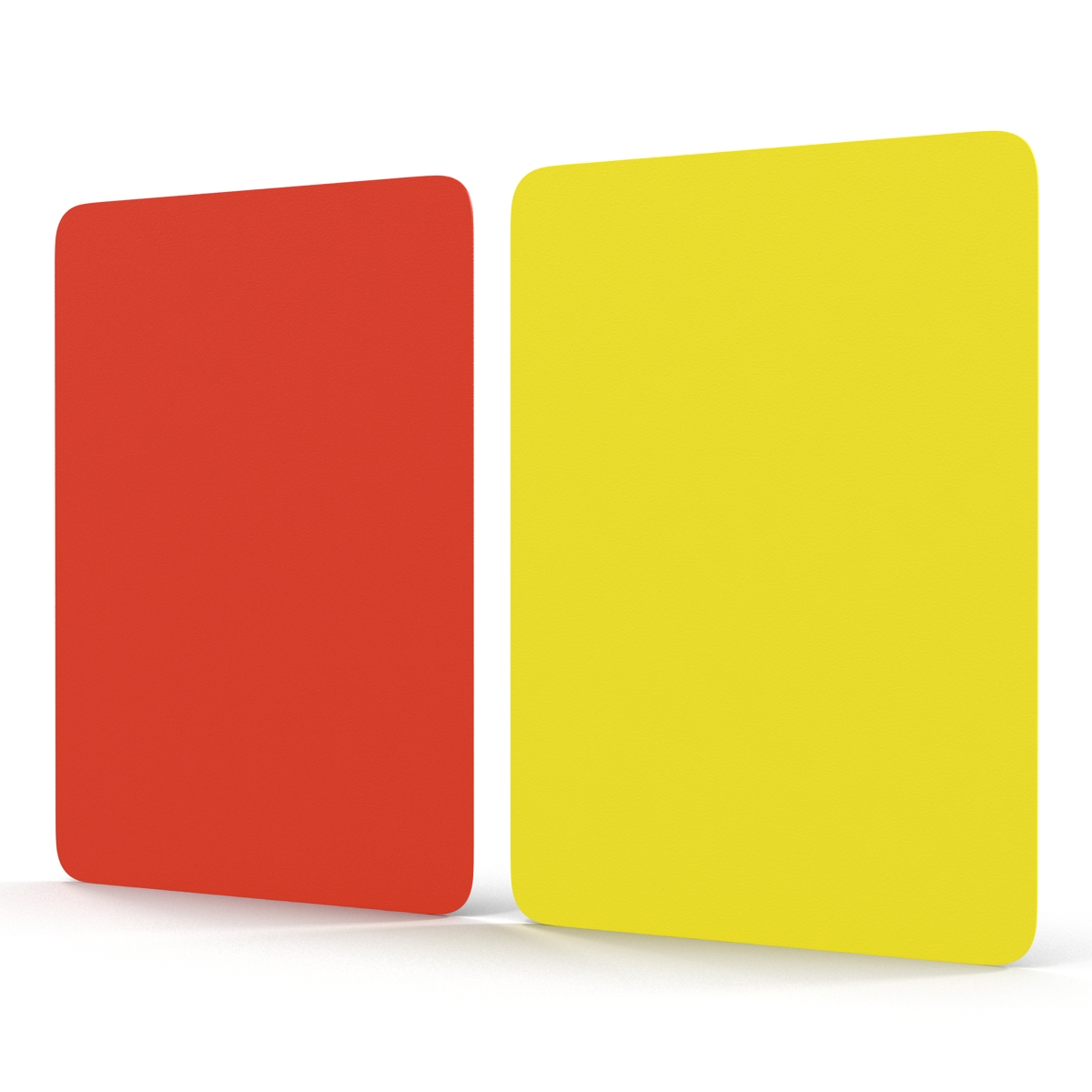 3D Penalty Cards model