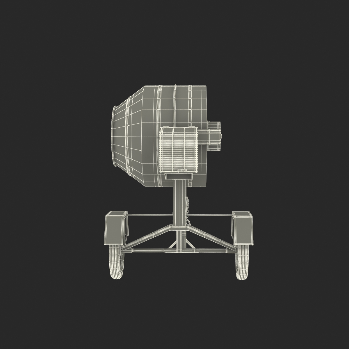 Cement Mixer 3D