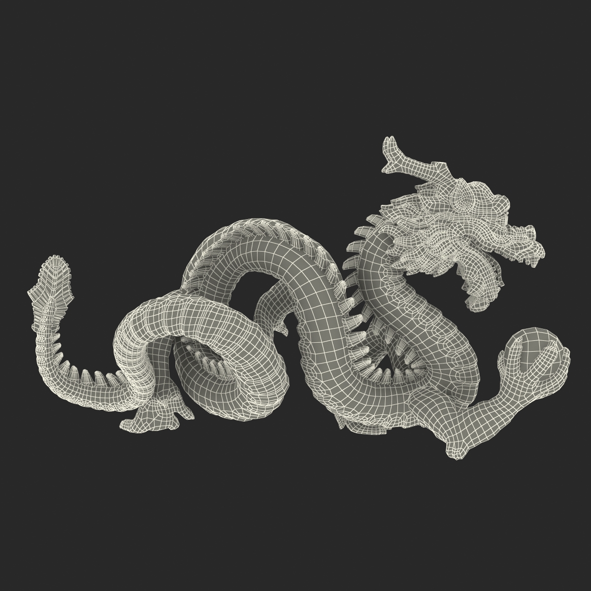 Chinese Dragon 3D model