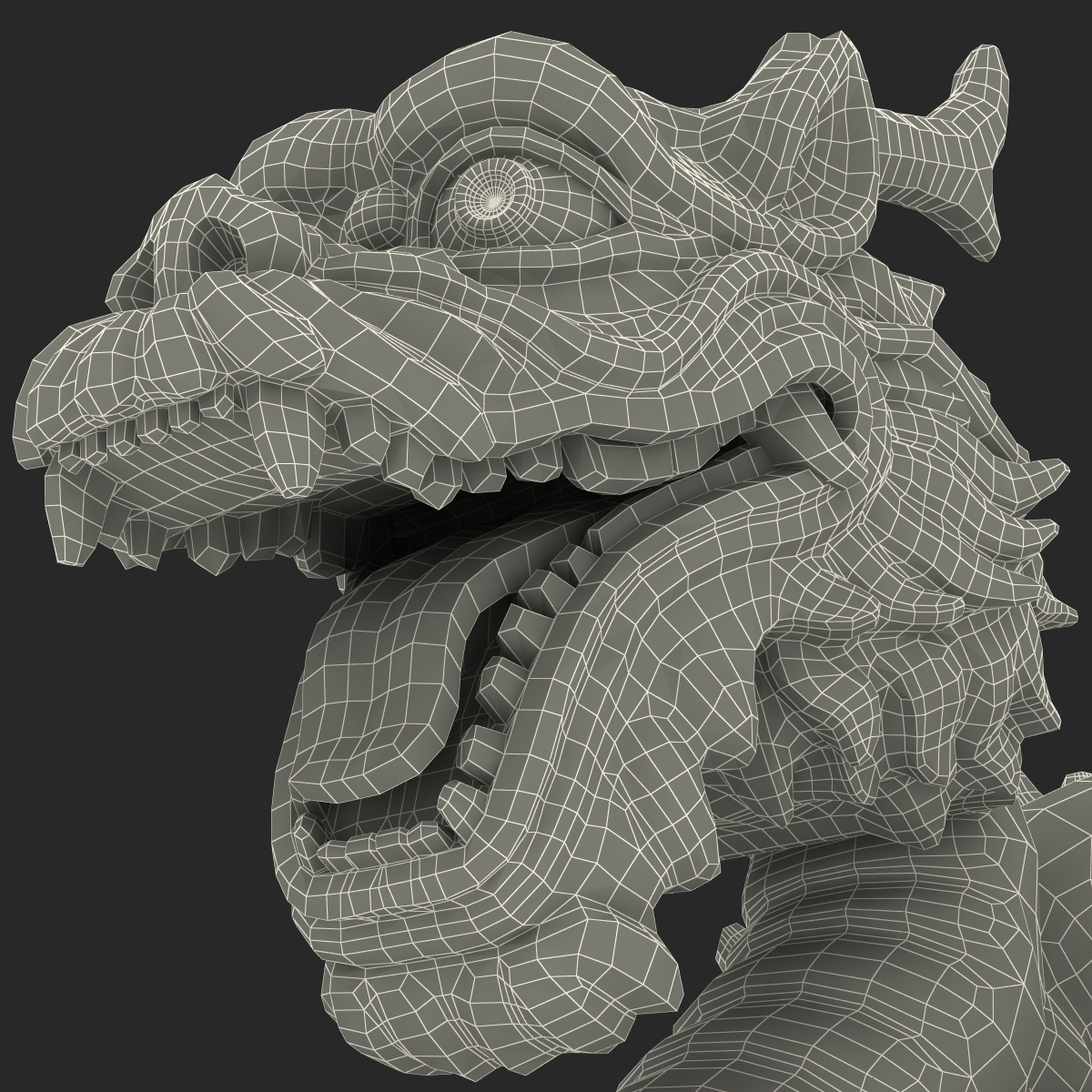 Chinese Dragon 3D model