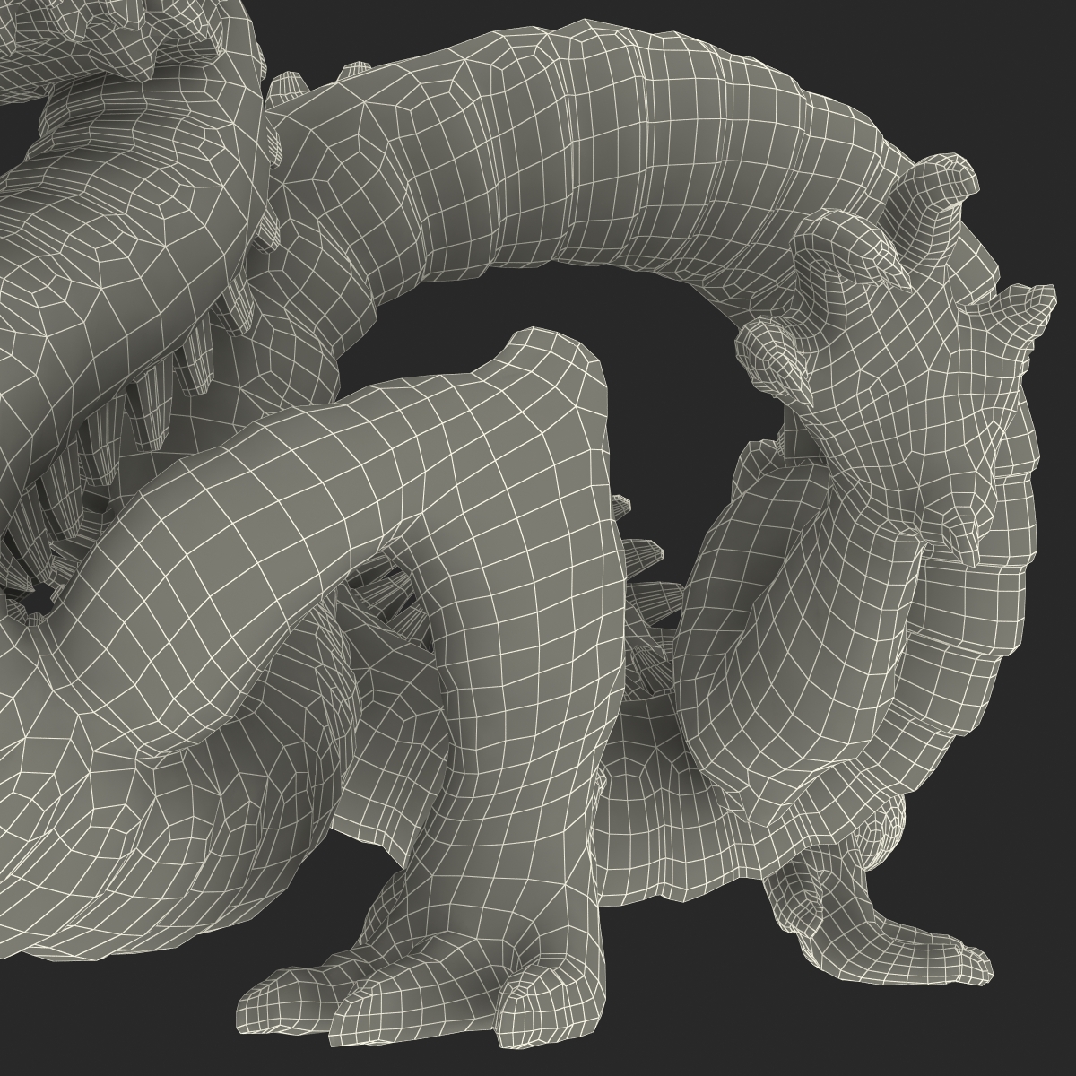 Chinese Dragon 3D model