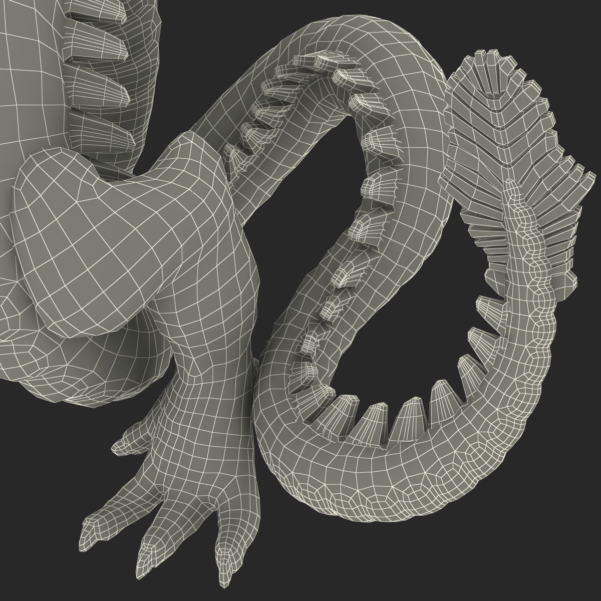 Chinese Dragon 3D model