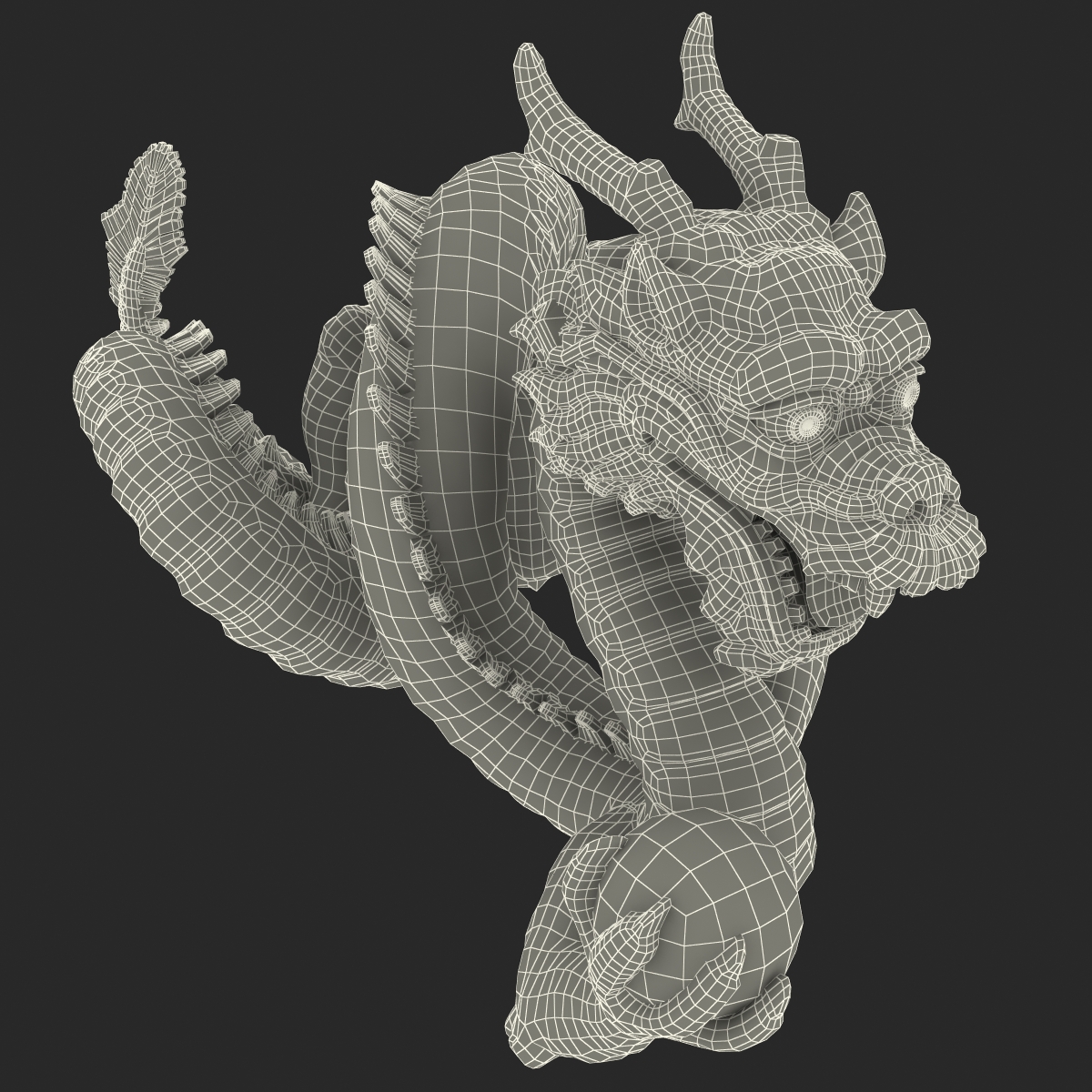 Chinese Dragon 3D model