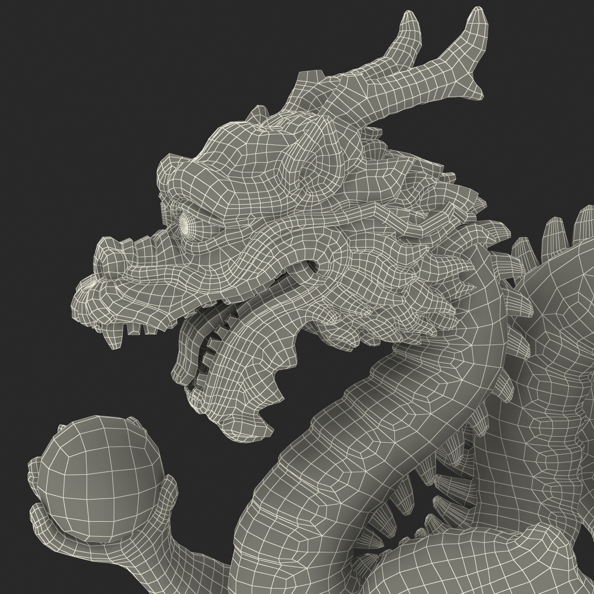 Chinese Dragon 3D model