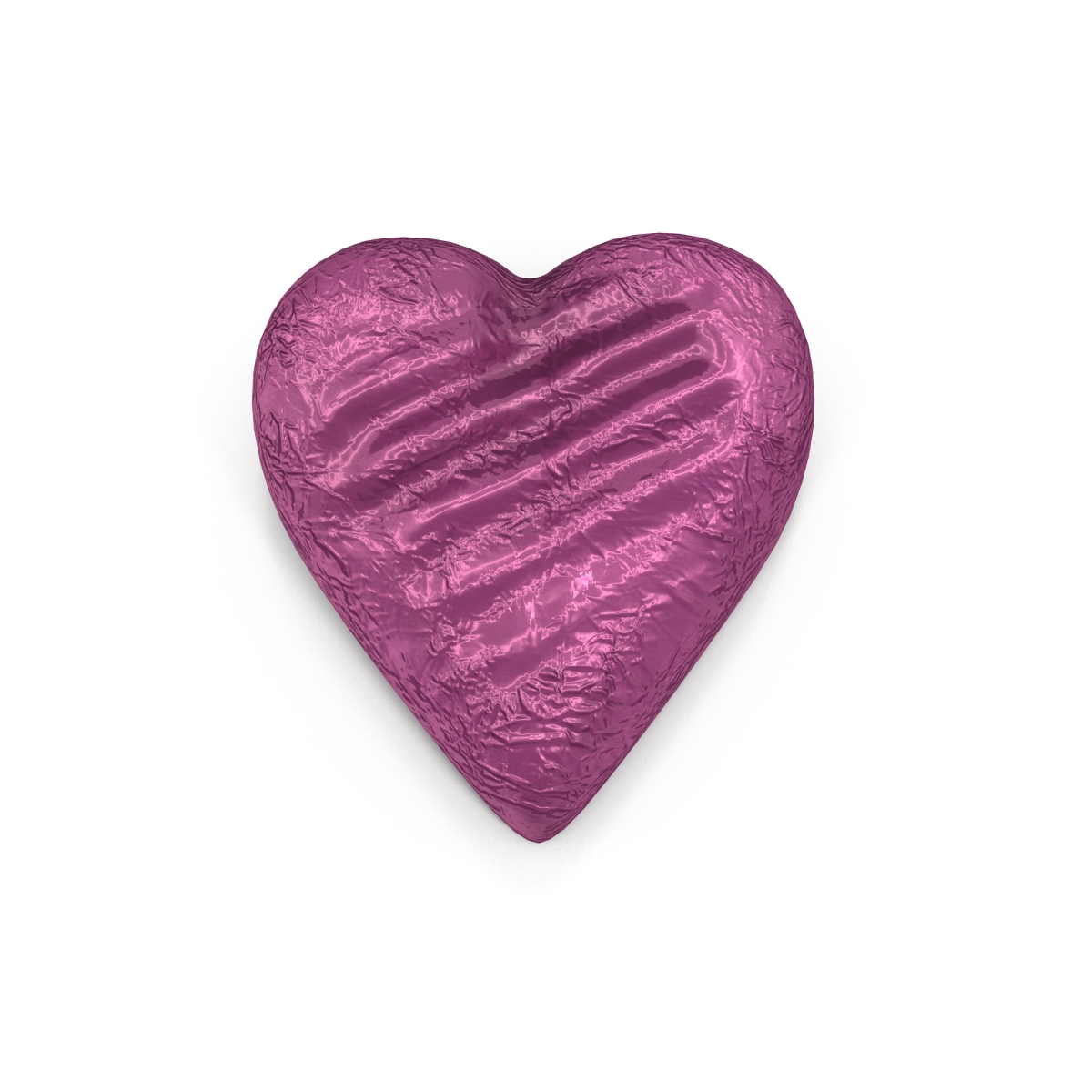 3D model Chocolate Candy Hearts in Foil