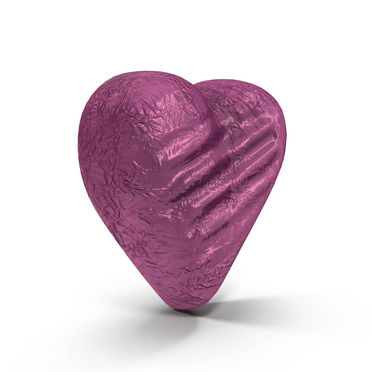 3D model Chocolate Candy Hearts in Foil