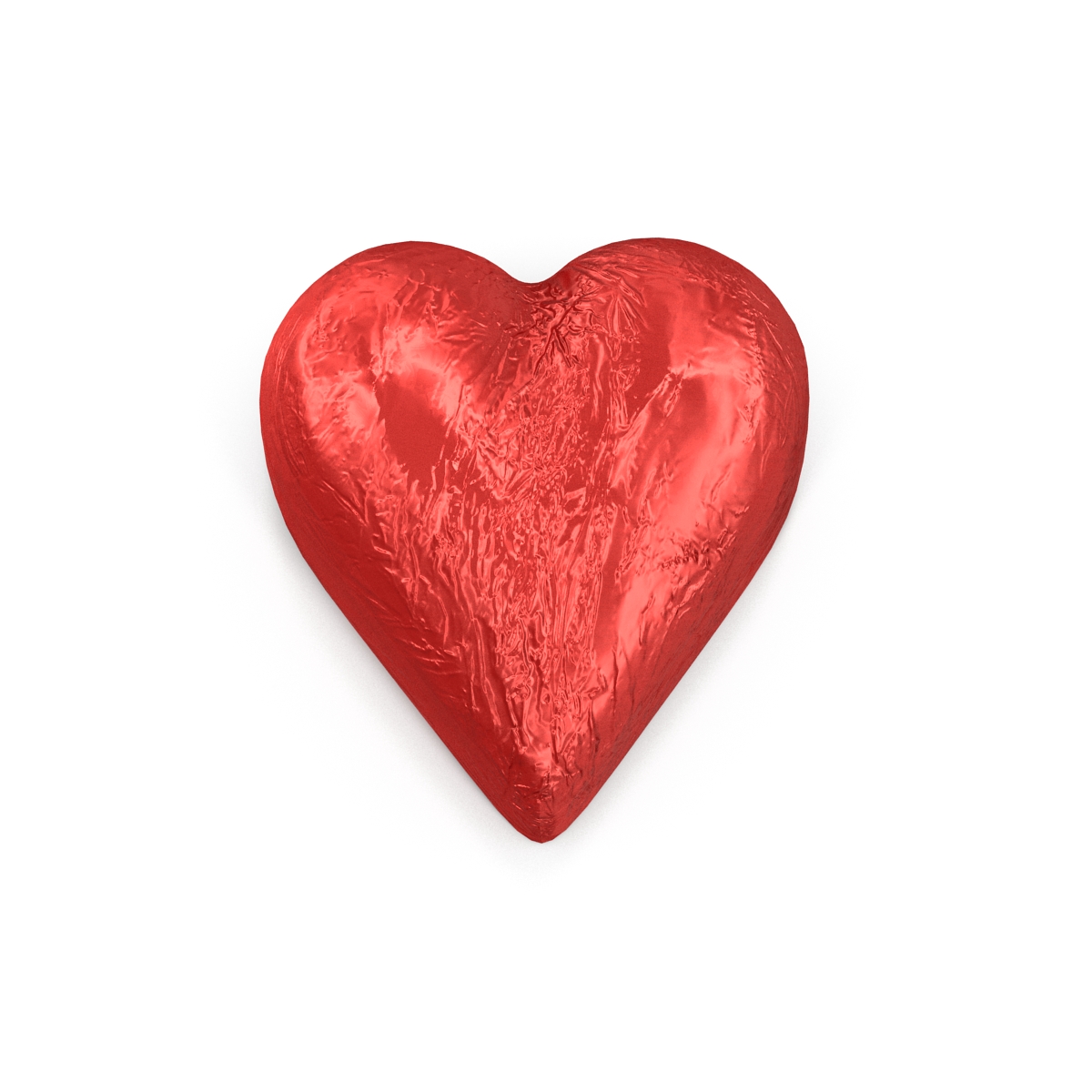 3D model Chocolate Candy Hearts in Foil