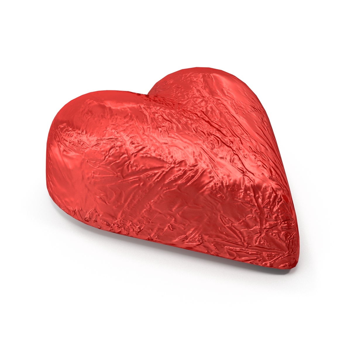 3D model Chocolate Candy Hearts in Foil