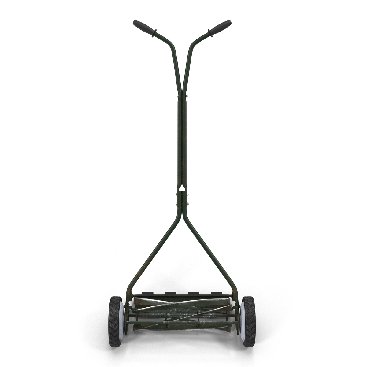 3D Vintage Push Mower model