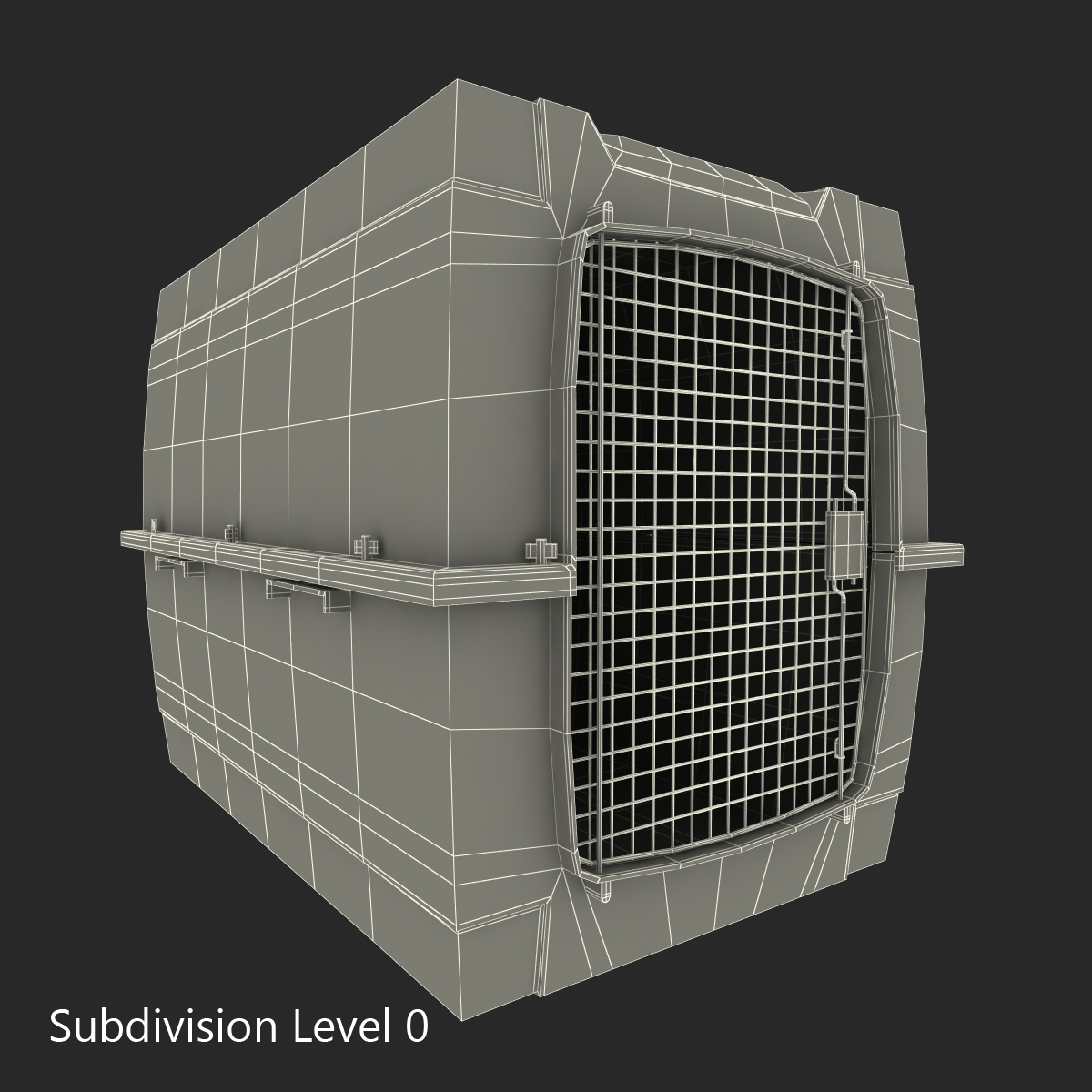 Large Pet Carrier 3D