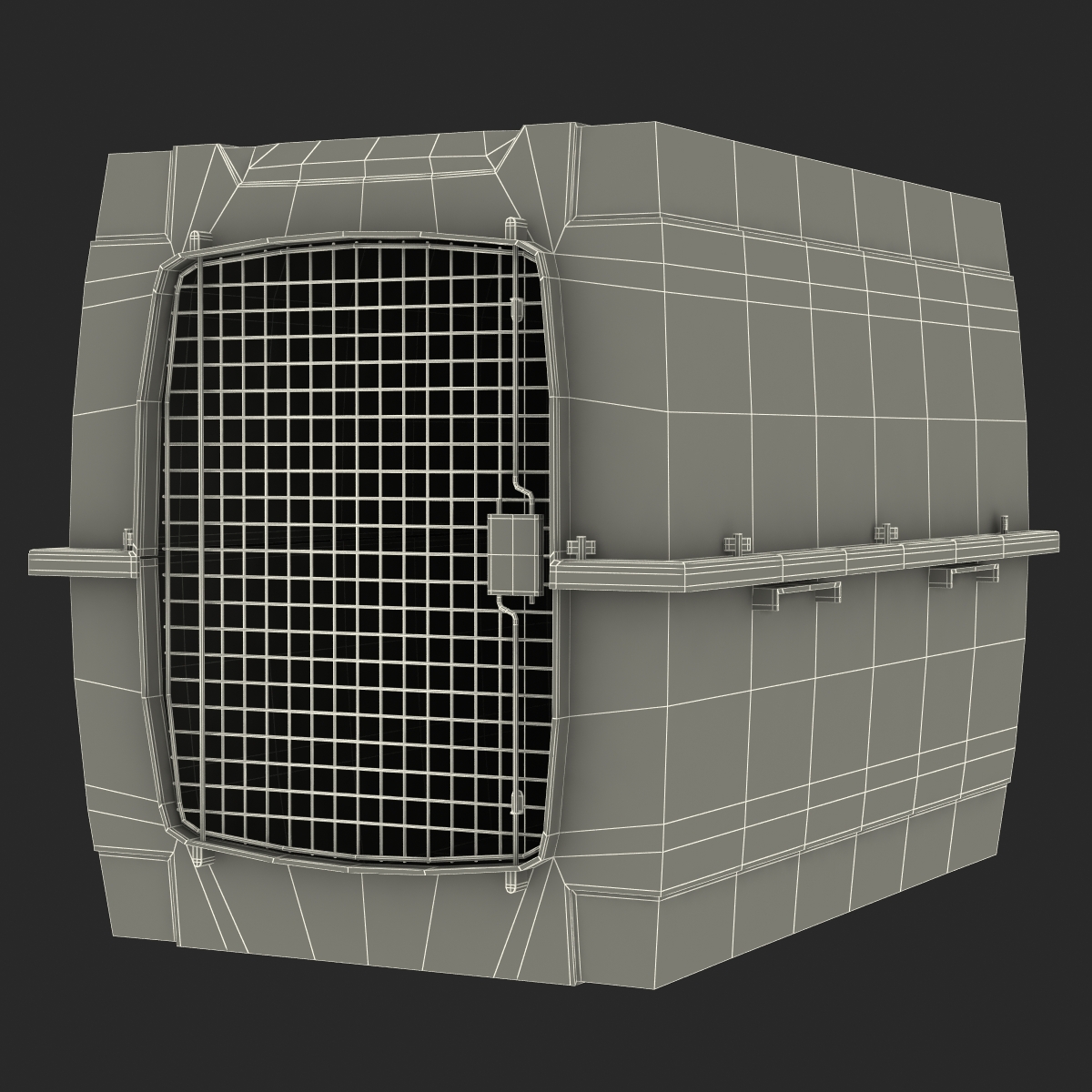 Large Pet Carrier 3D