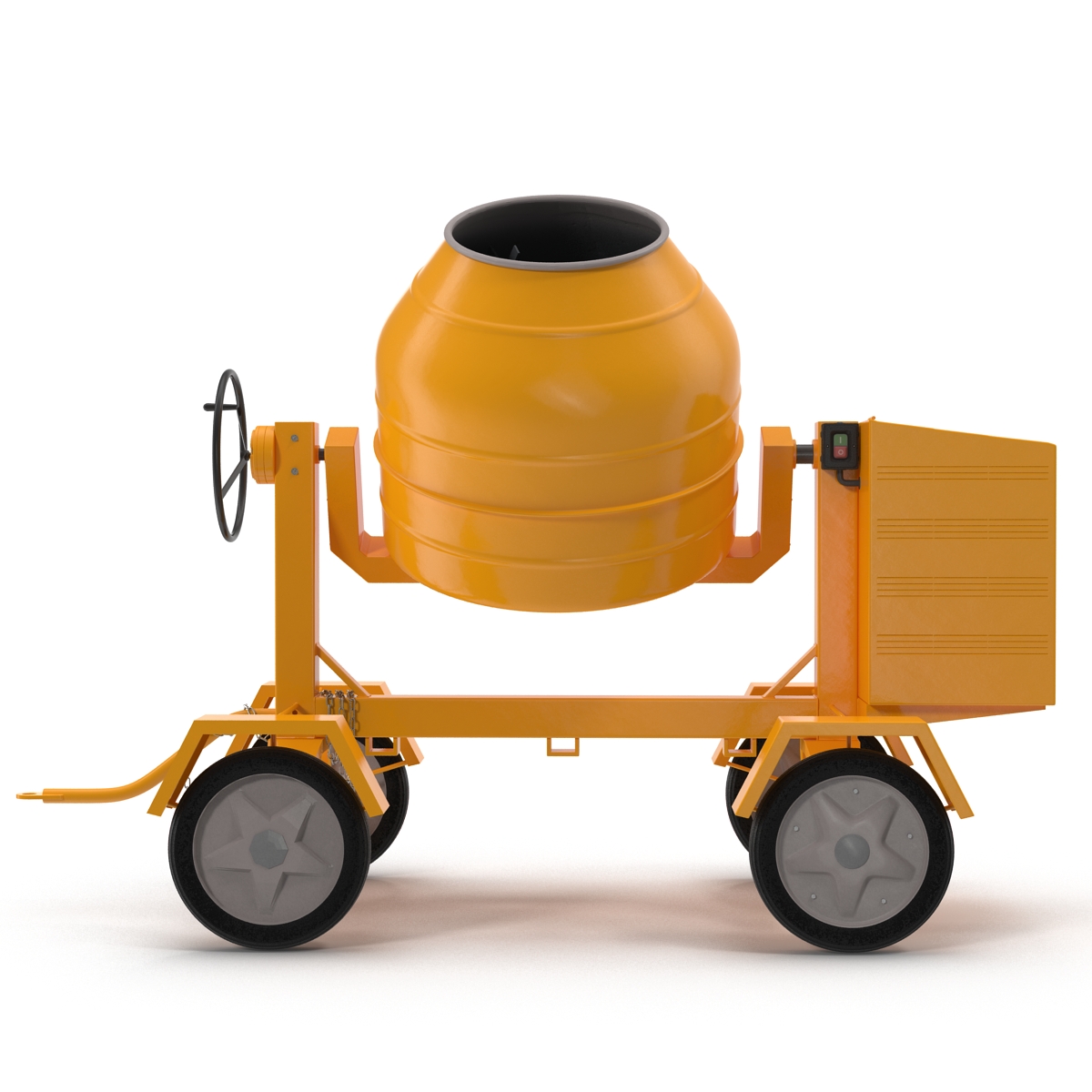 Cement Mixer 2 3D model