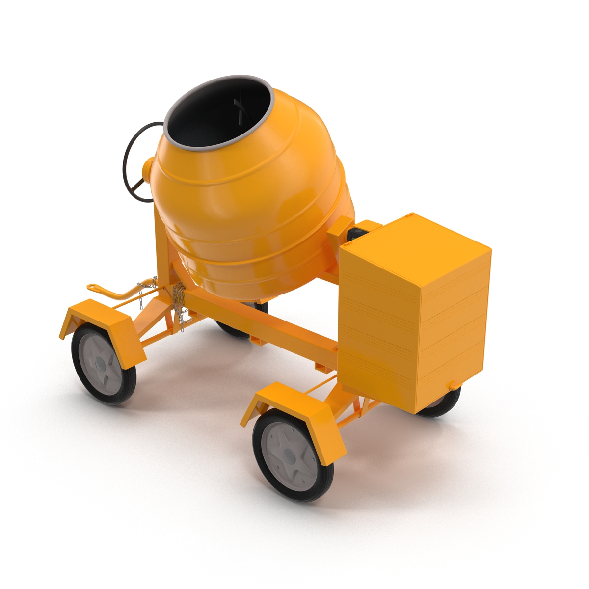 Cement Mixer 2 3D model