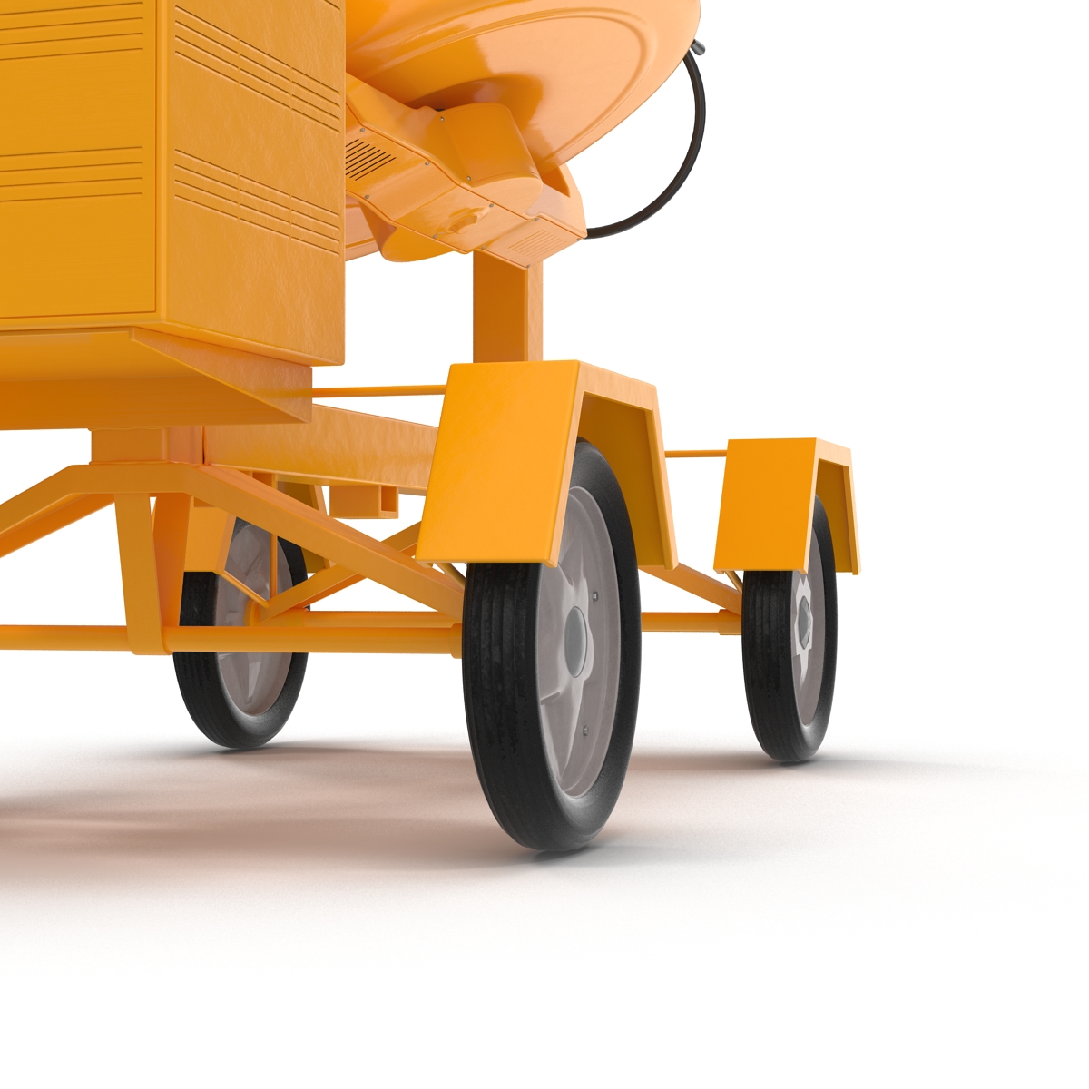 Cement Mixer 2 3D model