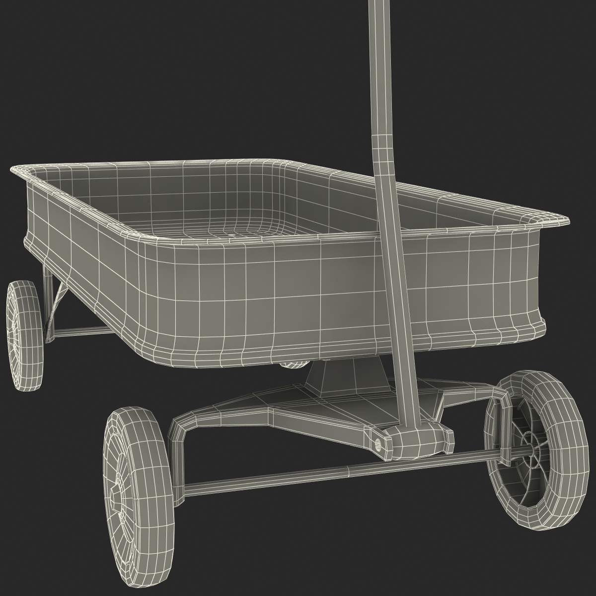 Childs Wagon 2 3D model